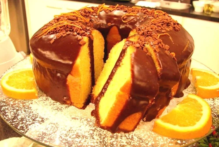 Bolo de cenoura