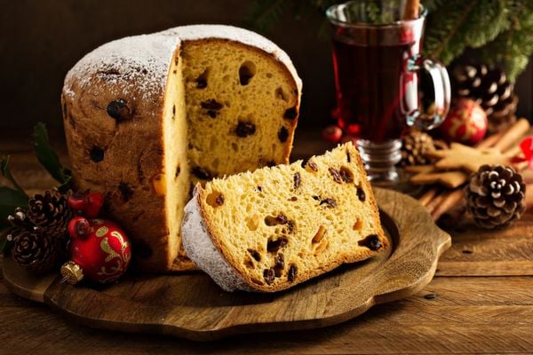 Panetone de liquidificador