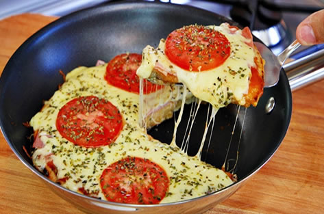 Pizza de frigideira