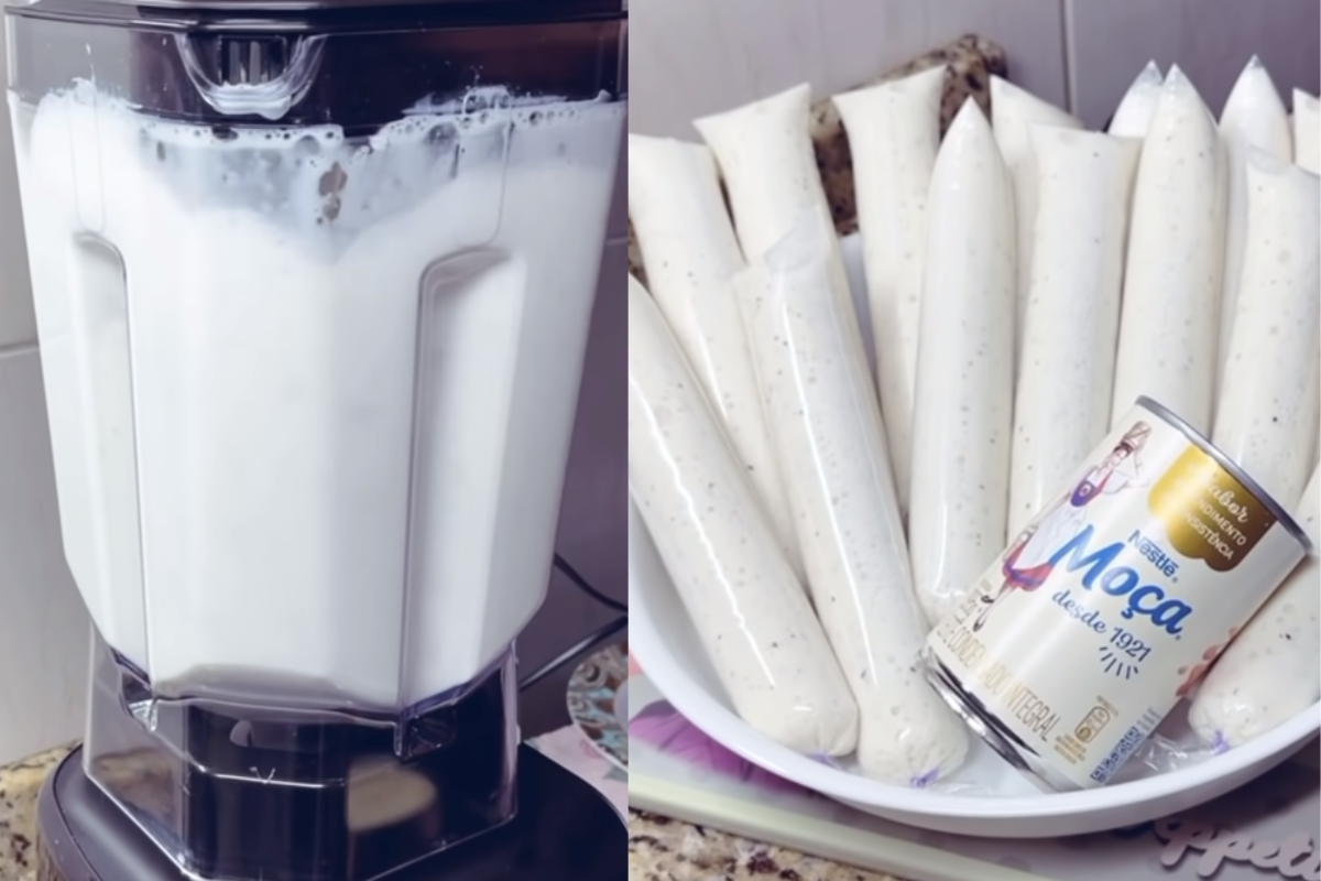 Geladinho de leite moça