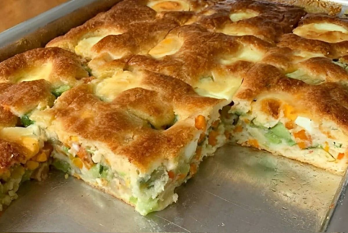 Torta De Legumes Saudável