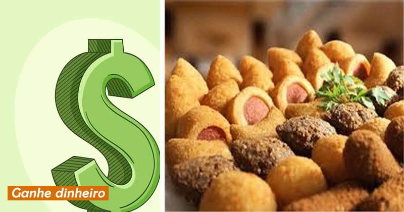 Ganhe dinheiro com salgadinhos para festa