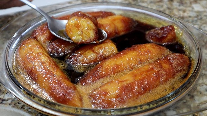 Banana caramelizada