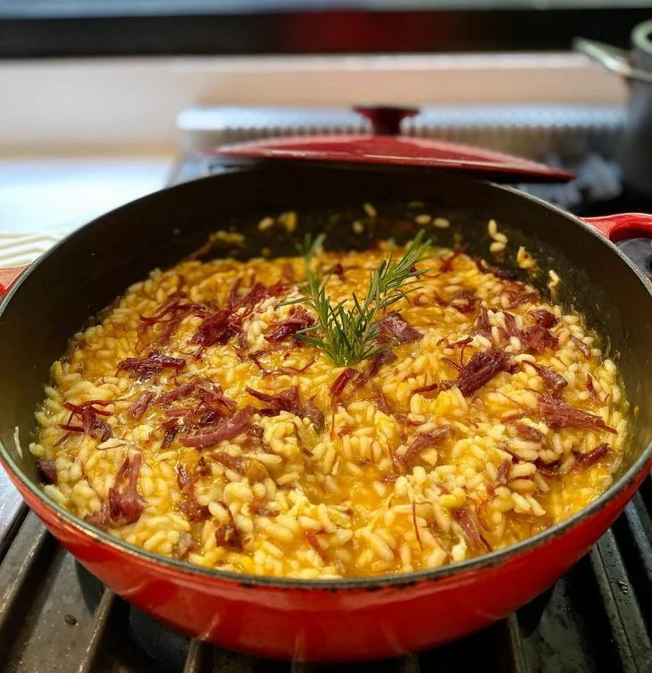 Risoto de abóbara