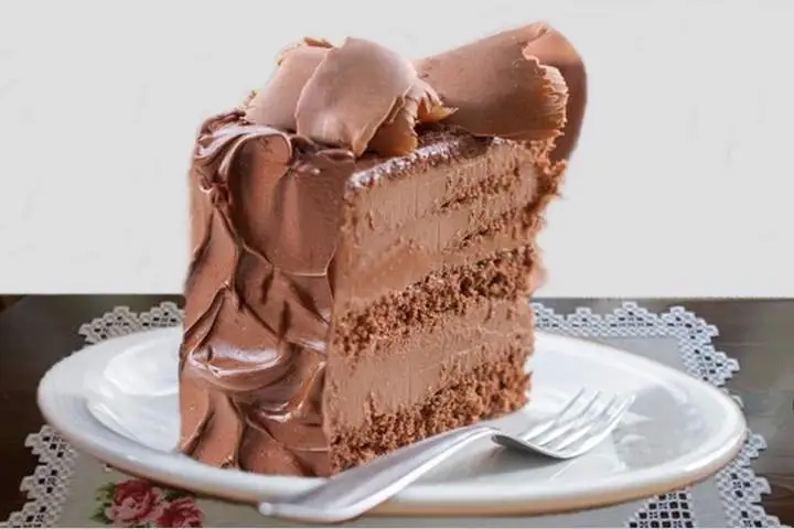 Bolo de chocolate trufado