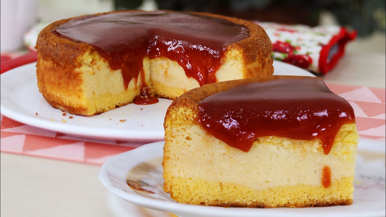 Bolo De Fubá Com Goiabada