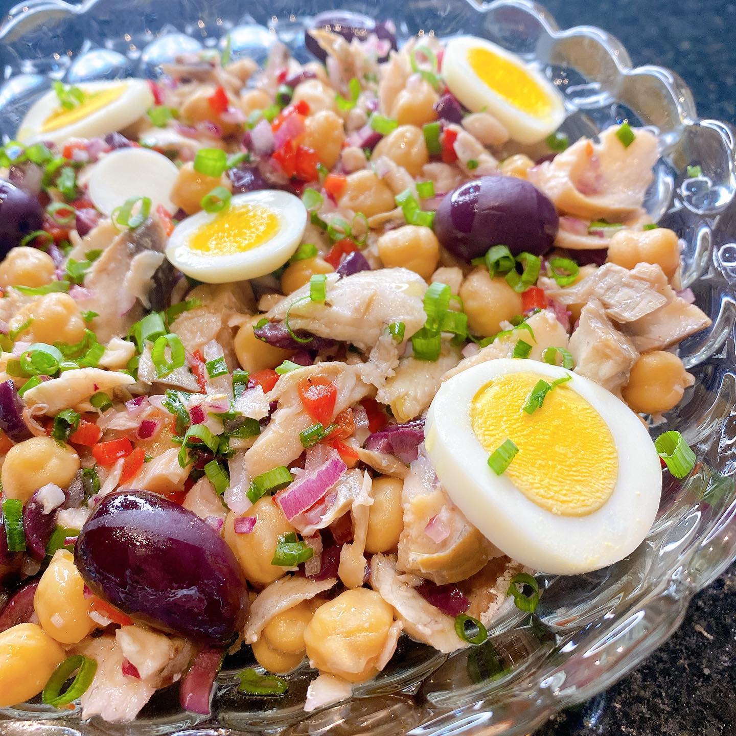 salada de bacalhau fácil de fazer