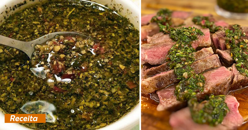 Molho chimichurri