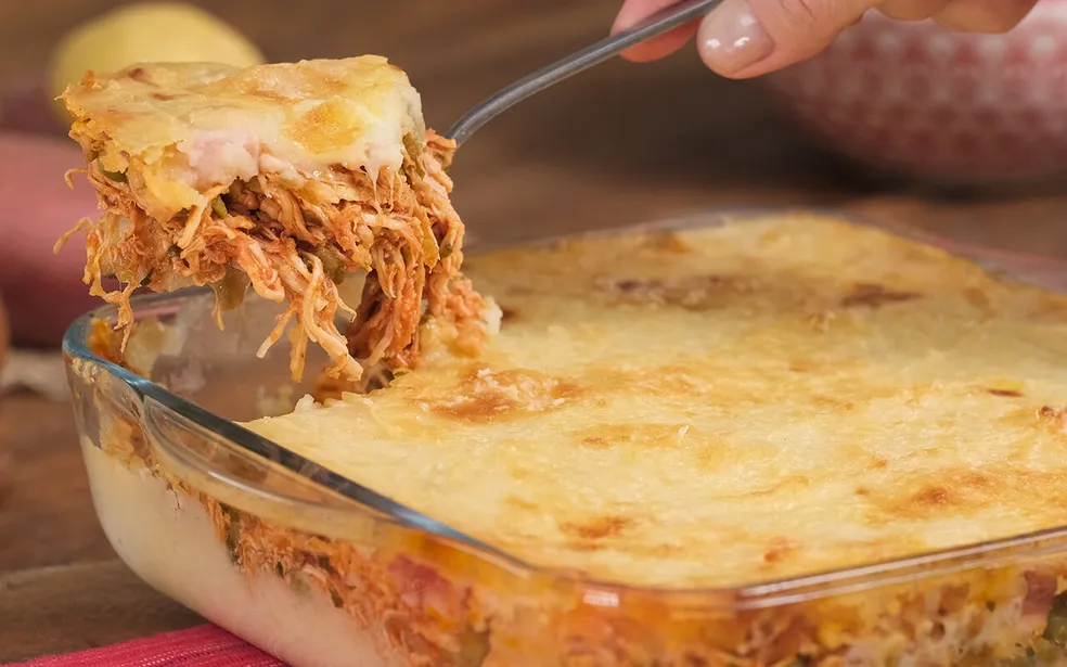 Escondidinho de frango