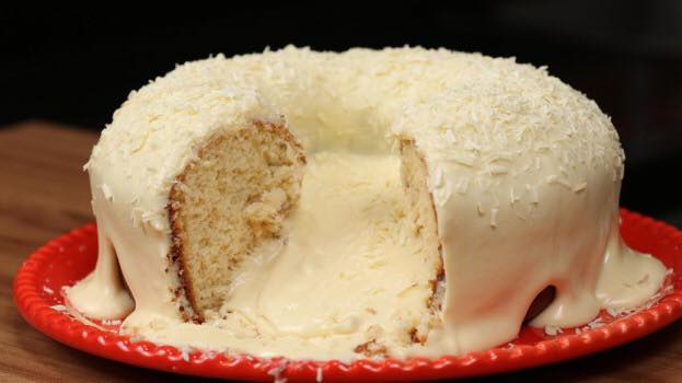 Bolo de leite ninho