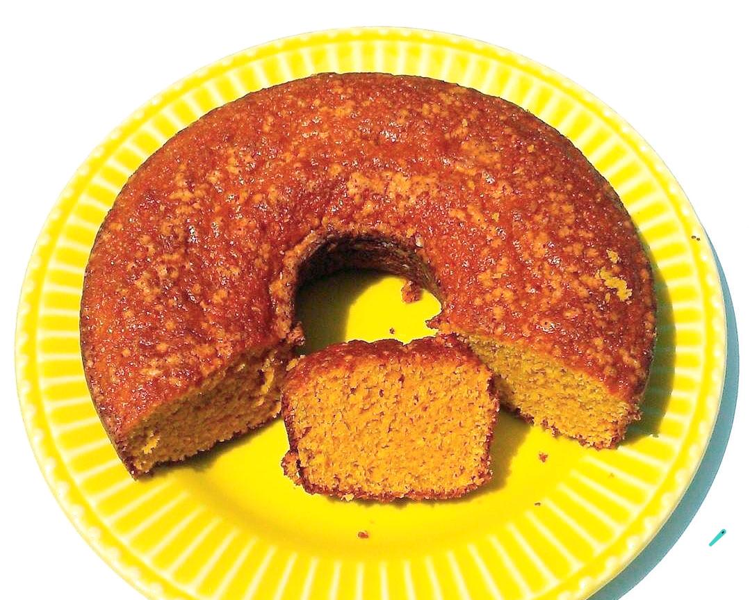 Bolo de Aveia e Cenoura