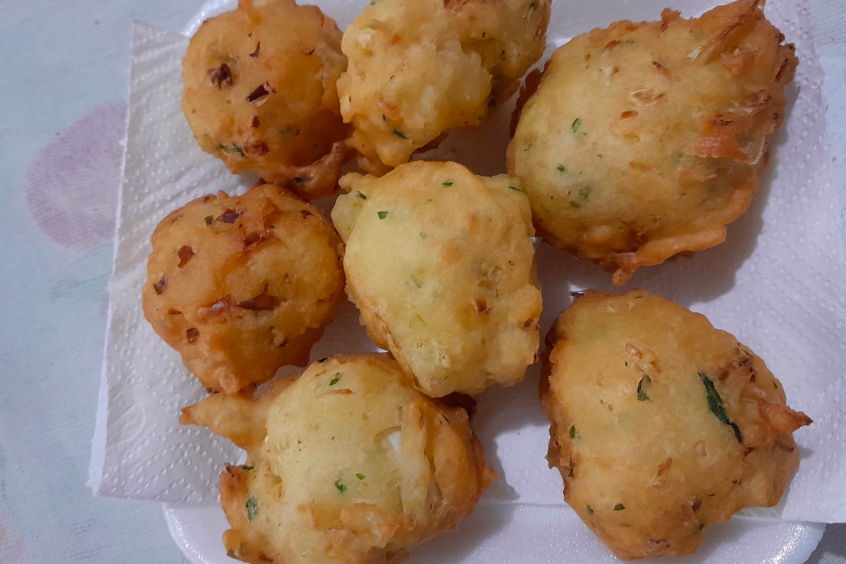 Bolinho de Repolho Crocante