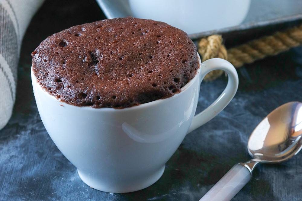 Bolo de Caneca de Chocolate