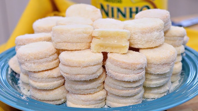 Biscoito Caseiro de leite ninho