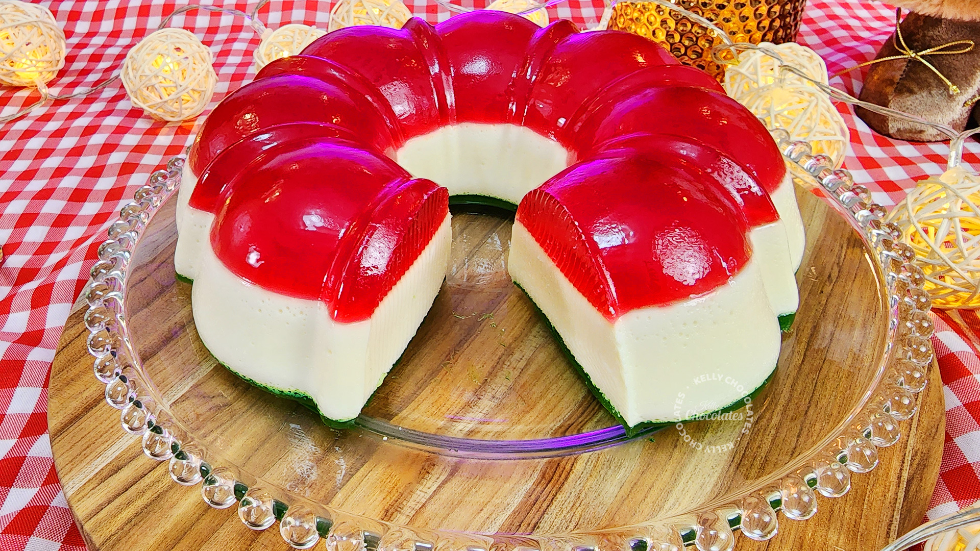 Pudim de gelatina