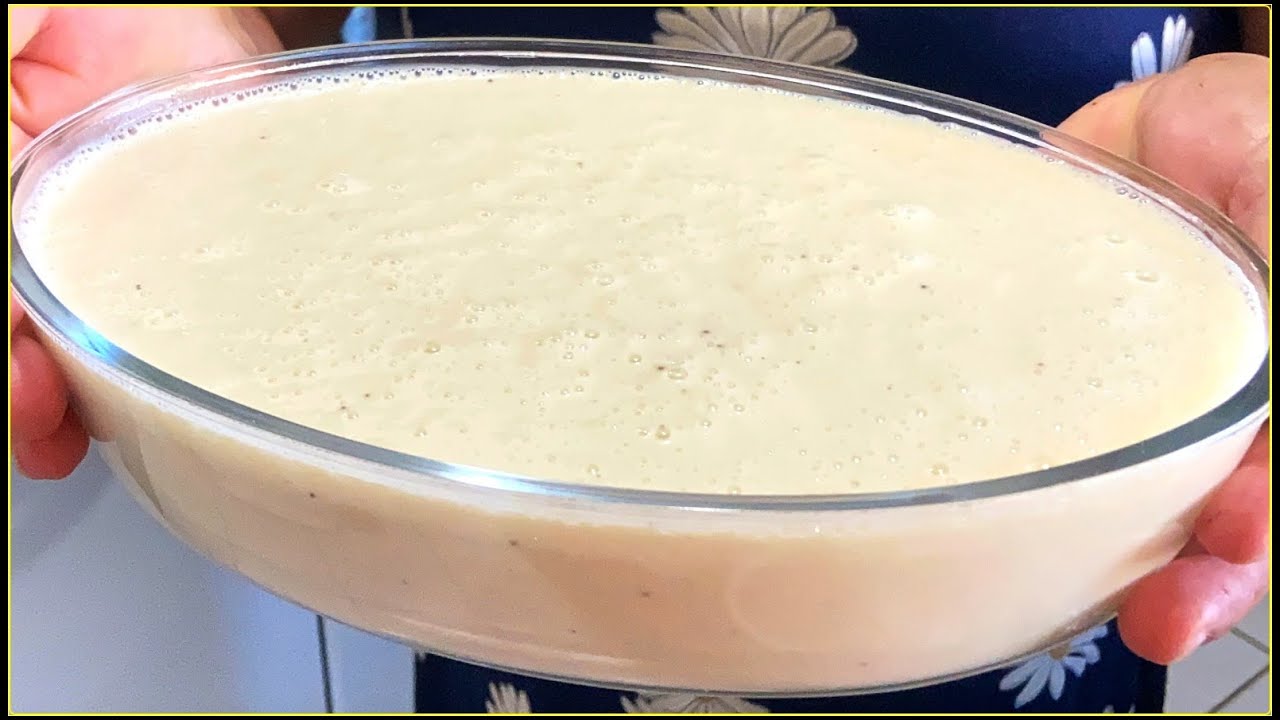 Mousse de Banana Cremoso
